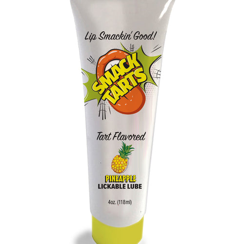 SMACK TARTS LICKABLE LUBE SOUR PINEAPPLE 4 OZ