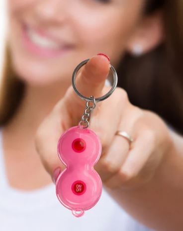 SUPER FUN KEY CHAIN BOOBIE FLASHLIGHT