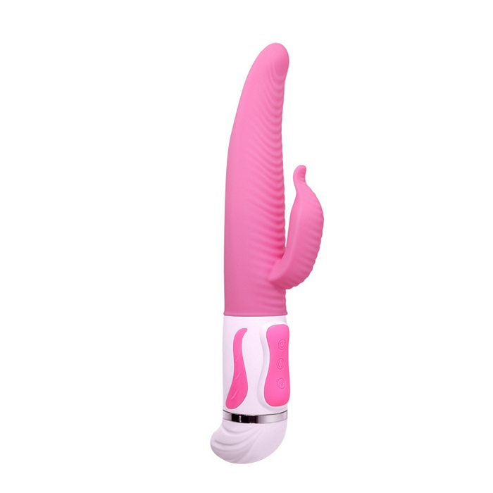 PRETTY LOVE ANTOINE RABBIT VIBRATOR SILICONE PINK - PLBW063009