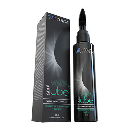 Bathmate Anal Lube Waterbased 3.15oz-Pinkfoxxx