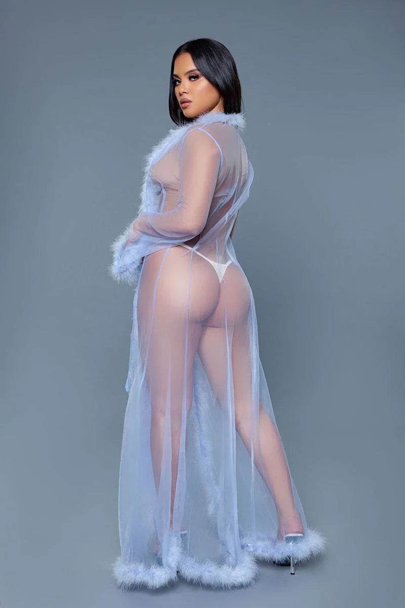 BW1650 Marabou Robe
