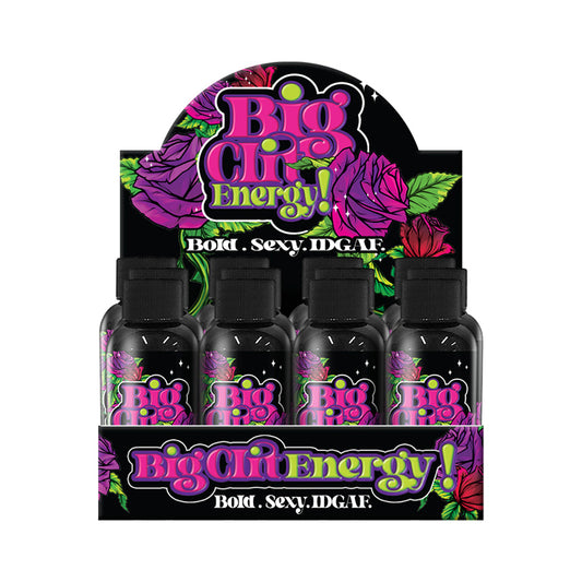 Big Clit Energy Female Enhancer Shot 2 oz. 12-Piece Display-Pinkfoxxx