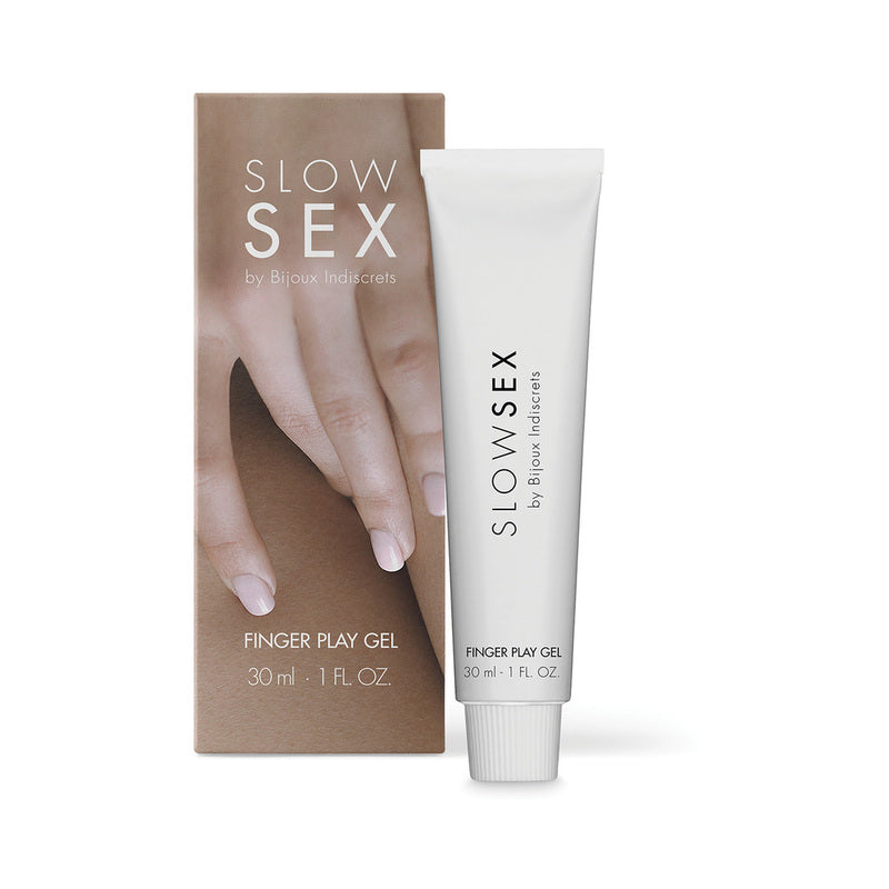 Bijoux Indiscrets Slow Sex Finger Play Gel 1 oz.-Pinkfoxxx