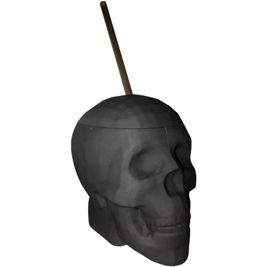 Black Matte Skull Cup-Pinkfoxxx