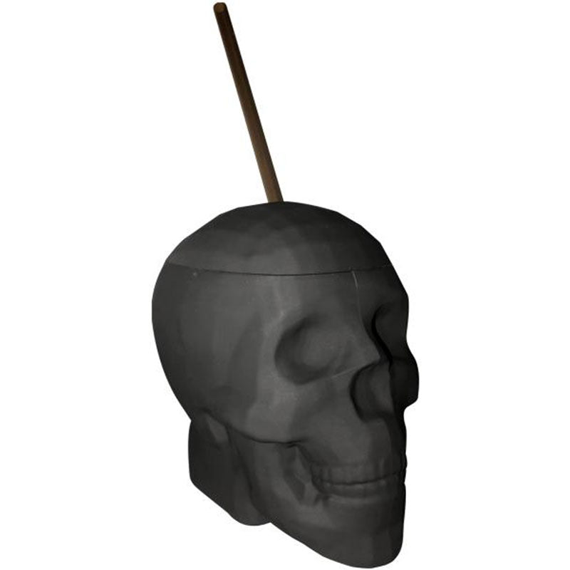Black Matte Skull Cup-Pinkfoxxx