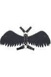 Black & White Layered Wing Body Harness