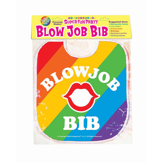 Blow Job Bib Rainbow-Pinkfoxxx