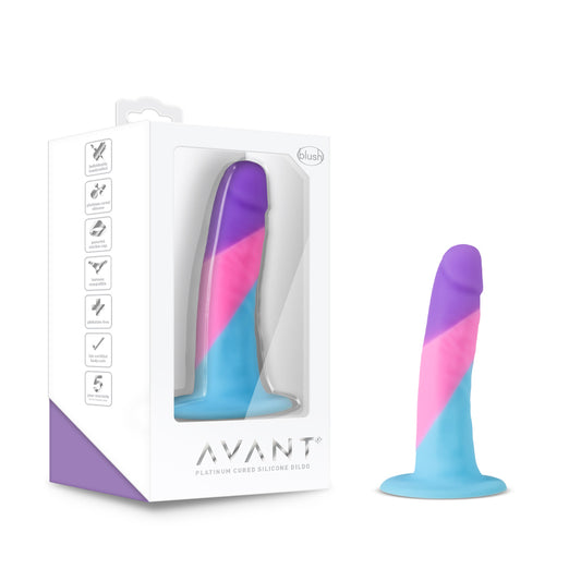 Blush Avant D15 Vision of Love 5.5 in. Silicone Dildo with Suction Cup-Pinkfoxxx