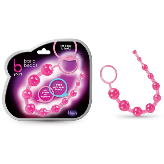 Blush B Yours Basic Beads 12.75 in. Pink-Pinkfoxxx