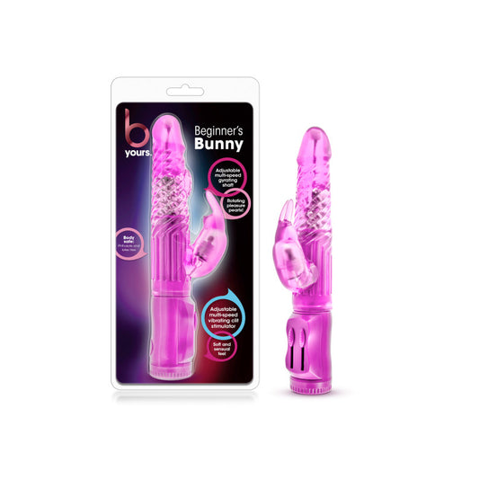 Blush B Yours Beginner's Bunny Rabbit Vibrator Pink-Pinkfoxxx
