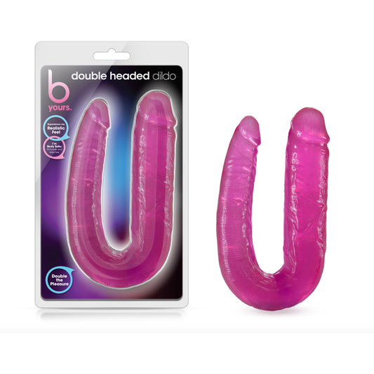 Blush B Yours Double Headed Dildo 18 in. Pink-Pinkfoxxx