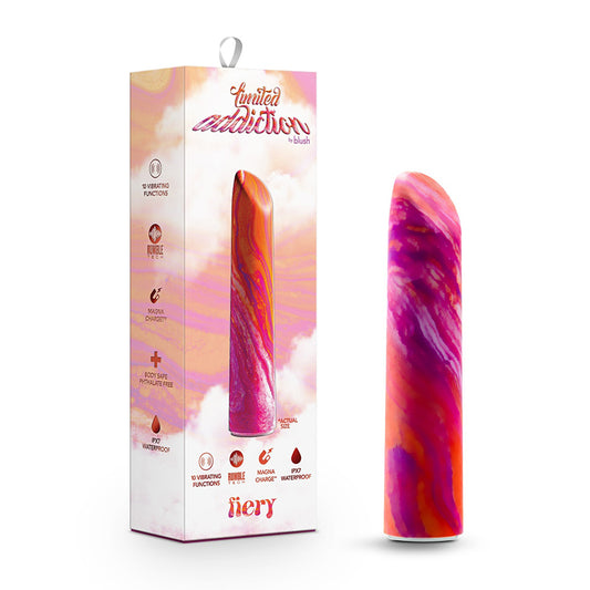 Blush Limited Addiction Fiery Power Vibe Rechargeable Bullet Coral-Pinkfoxxx