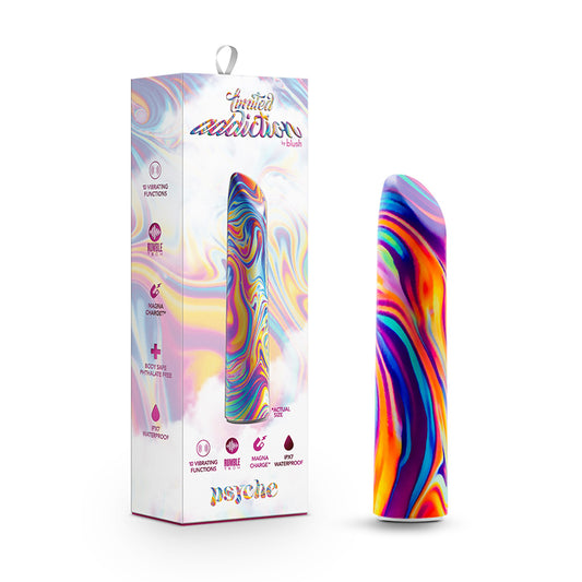 Blush Limited Addiction Psyche Power Vibe Rechargeable Bullet Rainbow-Pinkfoxxx