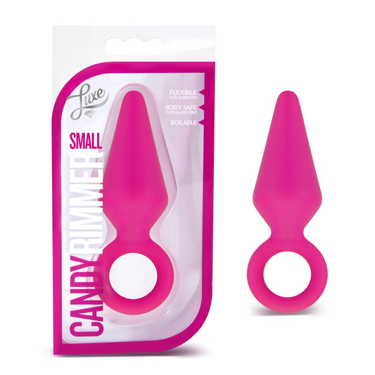 Blush Luxe Candy Rimmer Small Silicone Anal Plug Pink-Pinkfoxxx