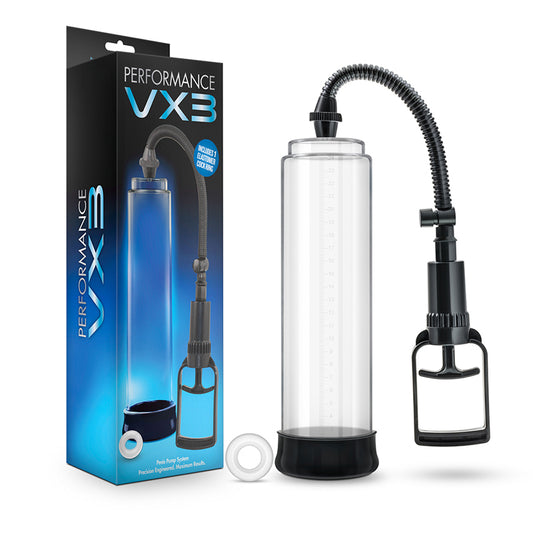 Blush Performance VX3 Male Enhancement Pump System Clear-Pinkfoxxx