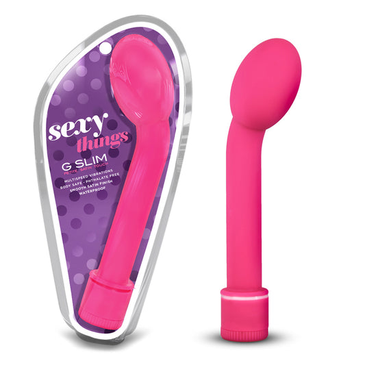 Blush Sexy Things G Slim Petite G-Spot Vibrator Pink-Pinkfoxxx