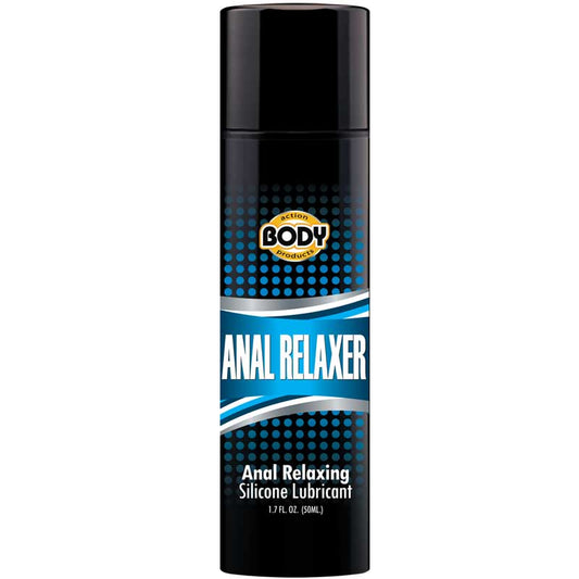 Body Action Anal Relaxer Silicone Lube 1.7oz-Pinkfoxxx