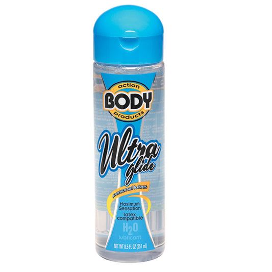 Body Action Ultra Glide Water Based Lubricant 8.5 fl oz-Pinkfoxxx