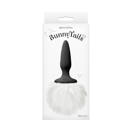 Bunny Tails Plug Mini White Fur-Pinkfoxxx