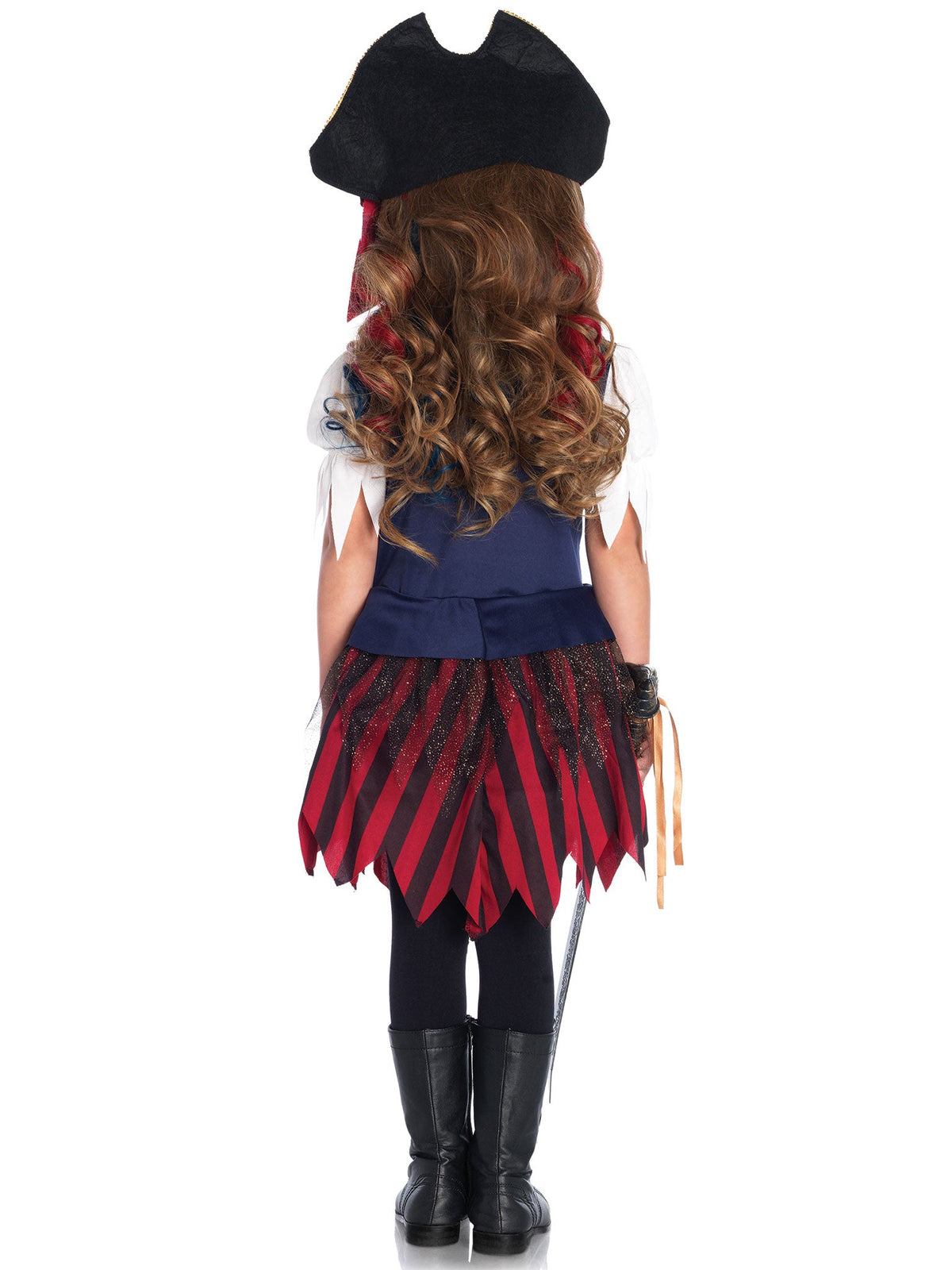 Girl's Caribbean Pirate Costume - SKC49104  10140