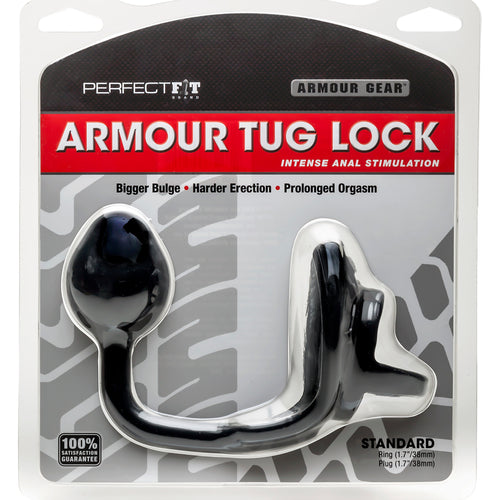 PERFECT FIT ARMOUR TUG LOCK BLACK - PERCA16B