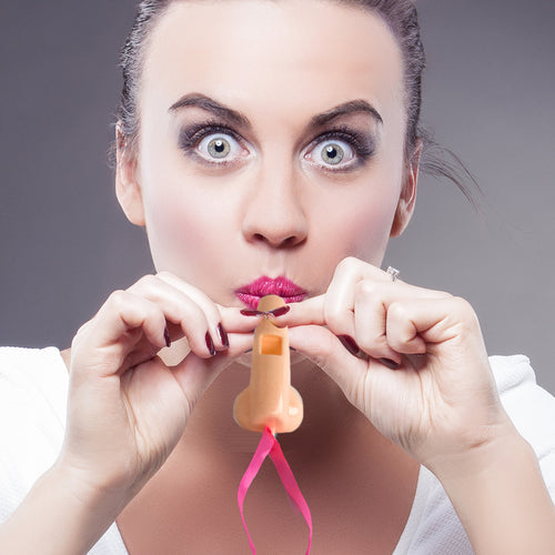 SUPER FUN PENIS PARTY WHISTLES 6PK