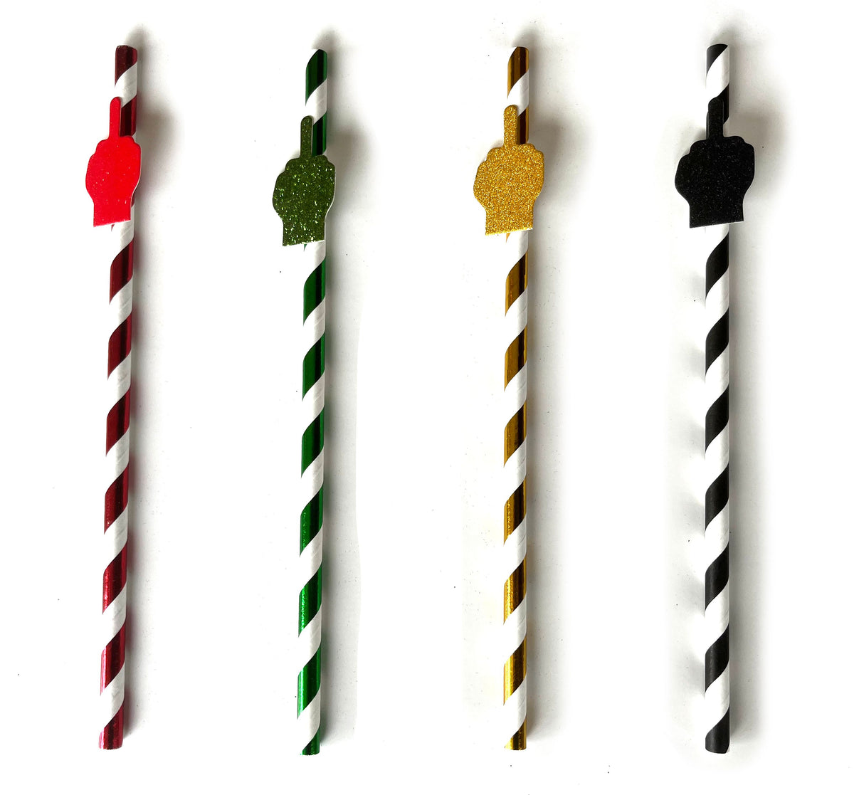 HAPPY F*ING BIRTHDAY TALL PARTY STRAWS
