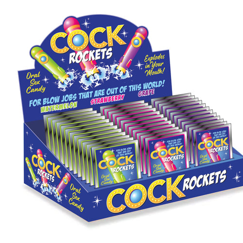 COCK ROCKETS 36PC DISPLAY