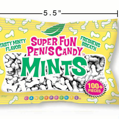 SUPER FUN PENIS MINTS 3 OZ BAG