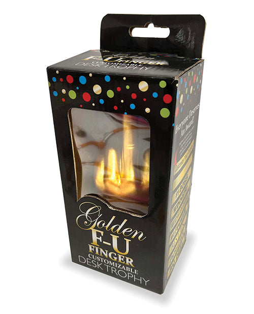 GOLDEN F-U FINGER TROPHY