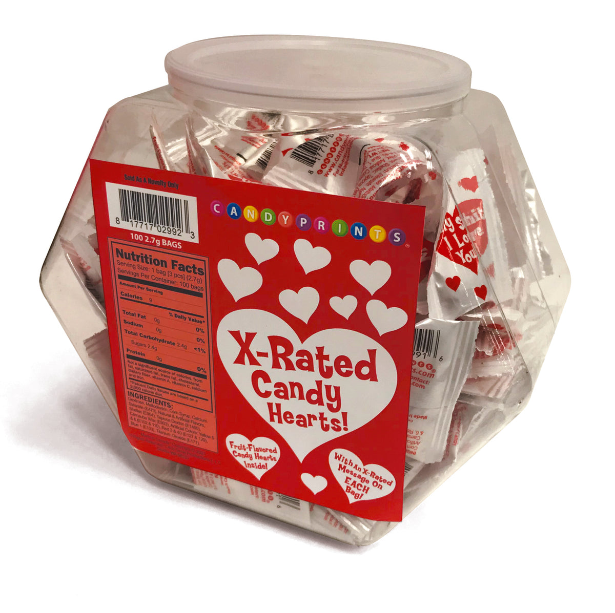 X-RATED VD CANDY DSP 100 BAGS