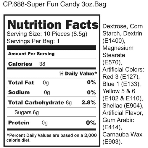 SUPER FUN PENIS CANDY EA