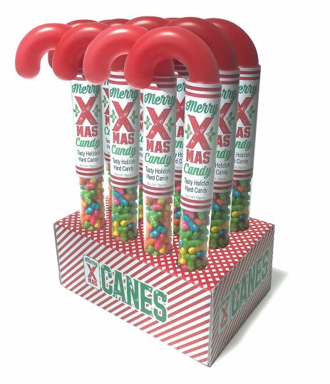 MERRY XMAS CANES DISPLAY