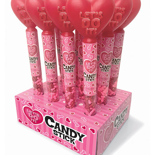 LET'S DO IT CANDY STICK 12 PC DISPLAY