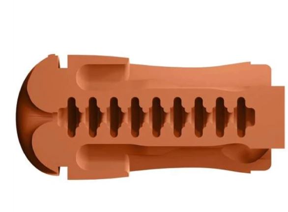 MAXTASY VIBRATION SLEEVE REALISTICN CARAMEL REPLACEMENT - MAXSLEVIB03