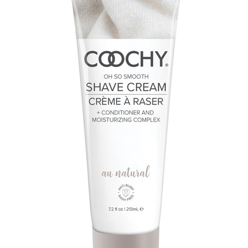 COOCHY SHAVE CREAM AU NATURAL 7.2 OZ