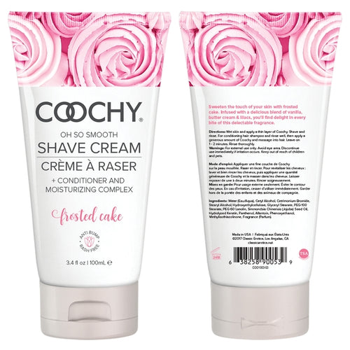 COOCHY SHAVE CREAM FROSTED CAKE 3.4 OZ (Out Aug)