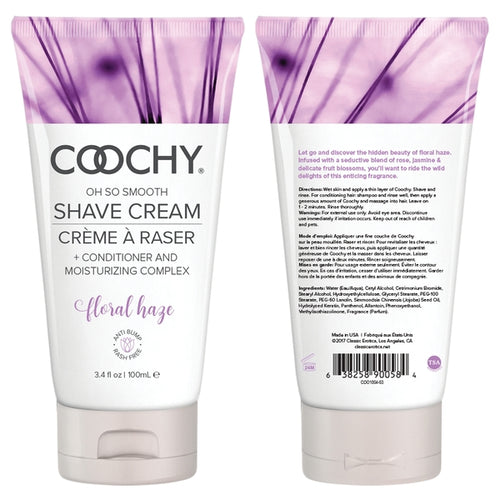 COOCHY SHAVE CREAM FLORAL HAZE 3.4 OZ