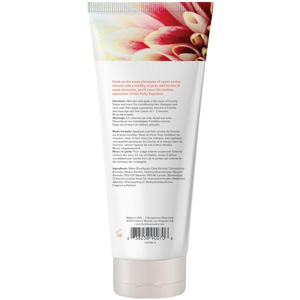 COOCHY SHAVE CREAM SWEET NECTAR 12.5 OZ