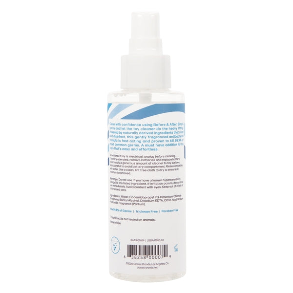 BEFORE & AFTER TOY CLEANER SPRAY 4OZ