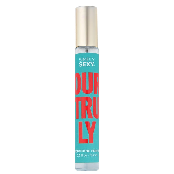 SIMPLY SEXY PHEROMONE PERFUME YOURS TRULY .3 FL OZ