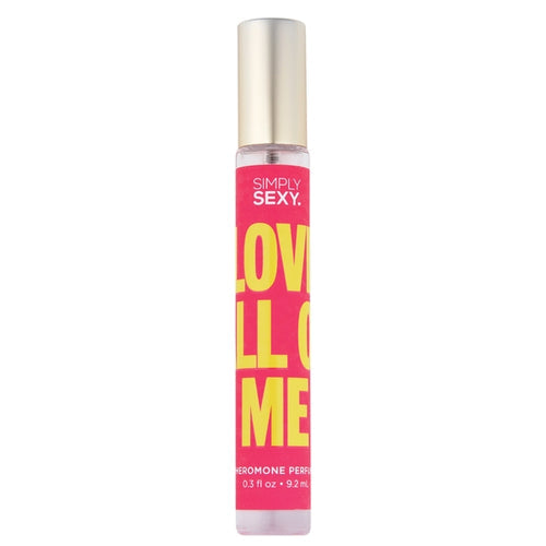 SIMPLY SEXY PHEROMONE PERFUME LOVE ALL OF ME .3 FL OZ