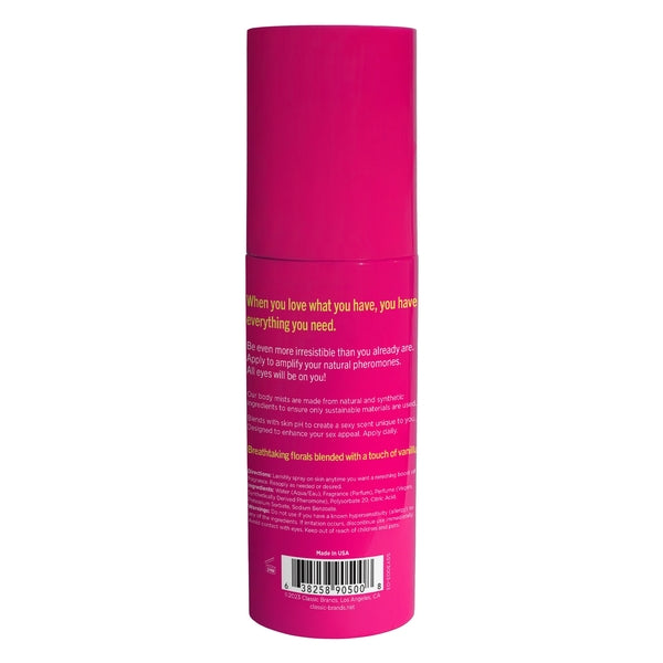 SIMPLY SEXY PHEROMONE BODY MIST LOVE ALL OF ME 3.35 FL OZ