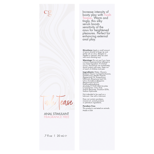 CGC TUSH TEASE ANAL STIMULANT AU NATUREL .7 FL OZ