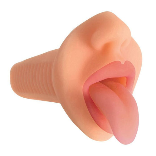 MISTRESS COURTNEY MOUTH STROKER VANILLA - CN07080110