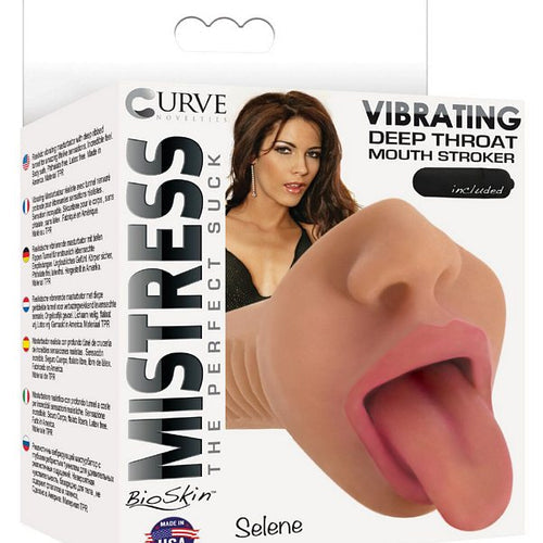 MISTRESS SELENE MOUTH STROKER LATTE - CN07080212