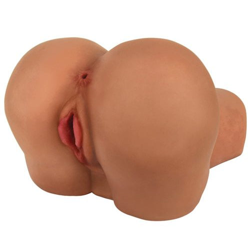 MISTRESS TIA VIBRATING BUTT DOGGIE STYLE LATTE - CN07080512