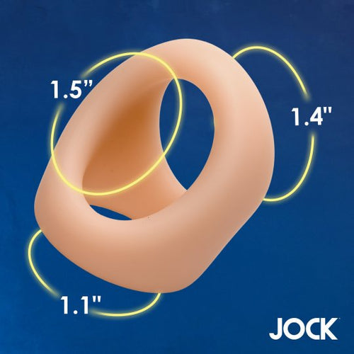 JOCK SILICONE COCK & BALL RING LIGHT - CN09096910