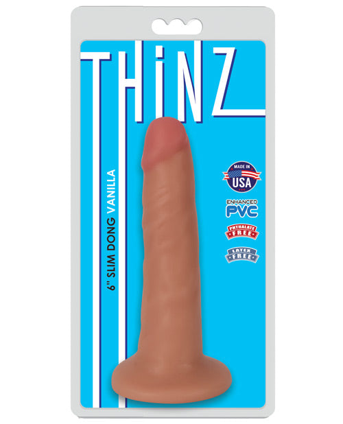 THINZ SLIM DONG 6IN VANILLA - CN12050110