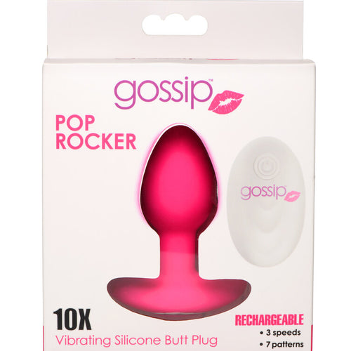 GOSSIP 10X POP ROCKERS PLUG W/ REMOTE MAGENTA - CN04075850